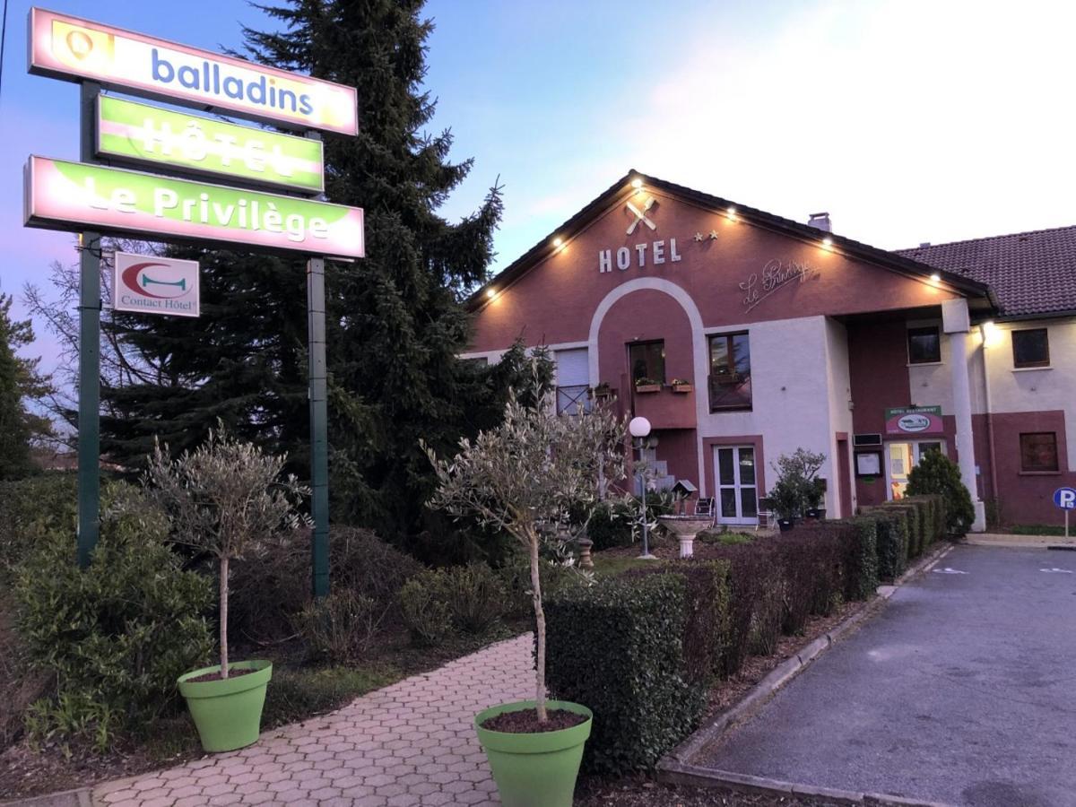 Hotel Restaurant Le Privilege - Authentic By Balladins Verdun-sur-Meuse Kültér fotó